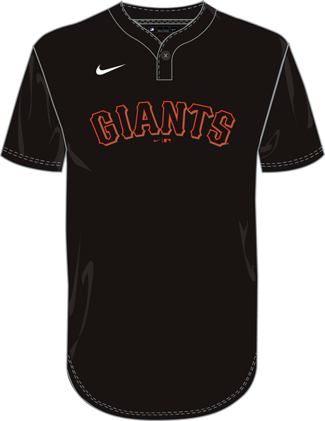 Nike San Francisco Giants Youth Institutional 1 Button Pullover Fan Gear MLB San Francisco Giants