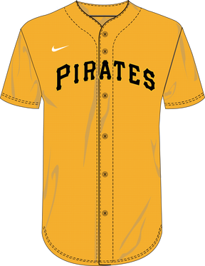 Nike Pittsburgh Pirates Youth Institutional Full Button Jersey