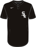 Nike Chicago White Sox Youth Institutional 1 Button Pullover Fan Gear MLB Chicago White Sox