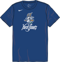 Nike Hartford Yard Goats Youth Institutional Short Sleeve Cotton Tee Fan Gear MiLB Hartford Yard Goats