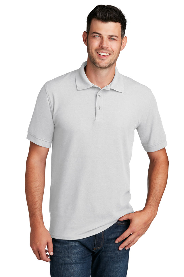 Port & Co Men's   Core Blend Pique Polo