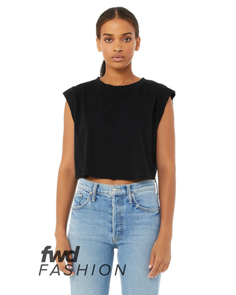 BELLA + CANVAS Women's Fashion Festival Cropped Tank