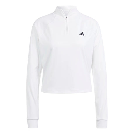 adidas Women's Train Essentials 1/4 Zip Womens Apparel Sweatshirts & Fleece