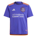 adidas Youth Boy's S24/25 Houston Dynamo FC Away Jersey Soccer Uniforms & Apparel All