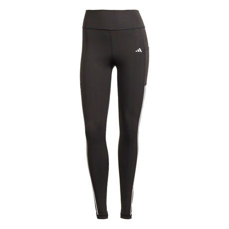 adidas Women's Optime 3-Stripes Leggings Womens Apparel Pants & Sweatpants