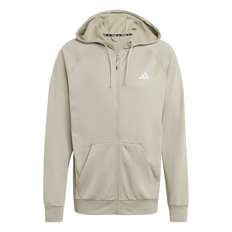 adidas Men's Game and Go Training 3-Stripes Hoodie Mens Apparel Sweatshirts & Fleece
