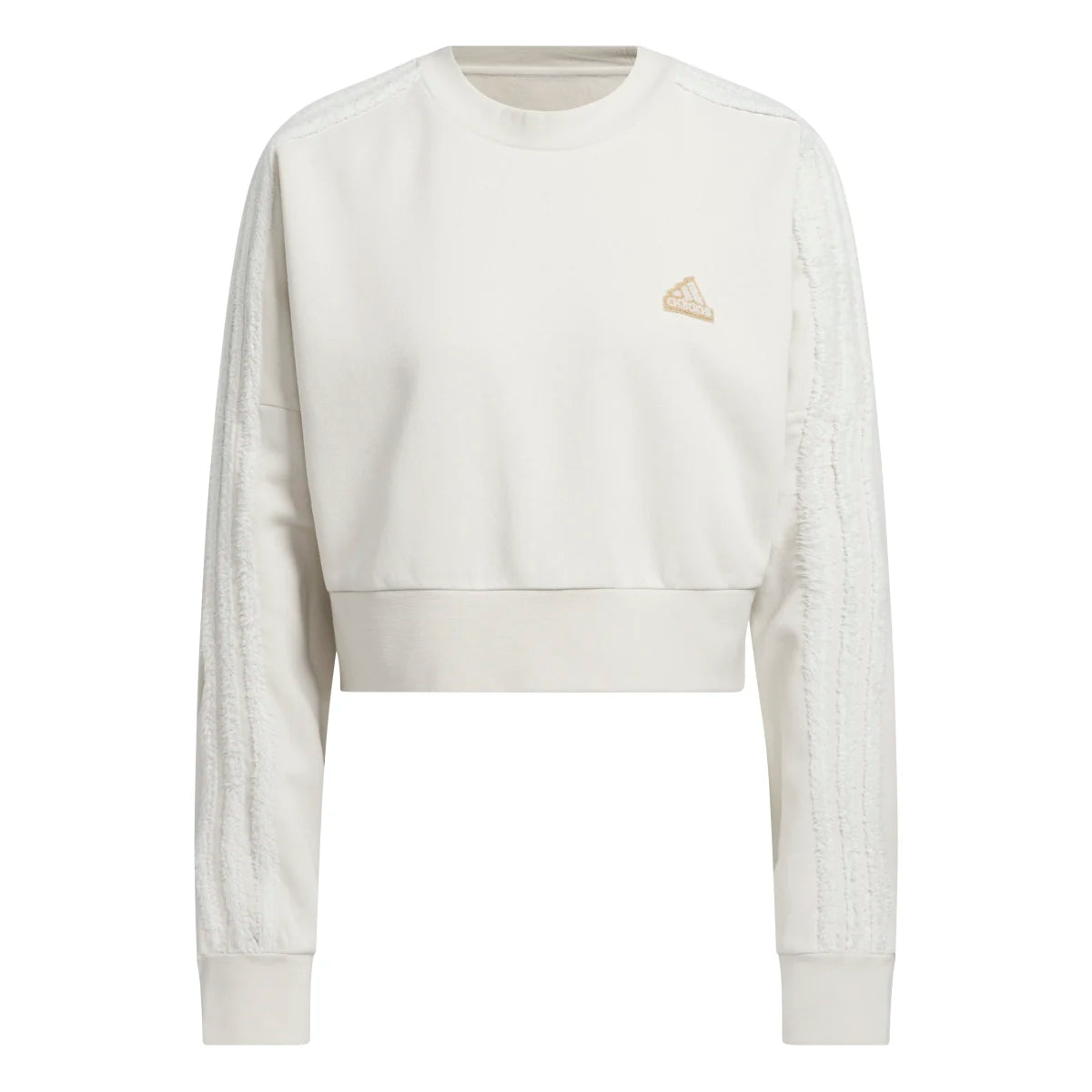 adidas Women's Coze 3-Stripes Crew Womens Apparel Sweatshirts & Fleece