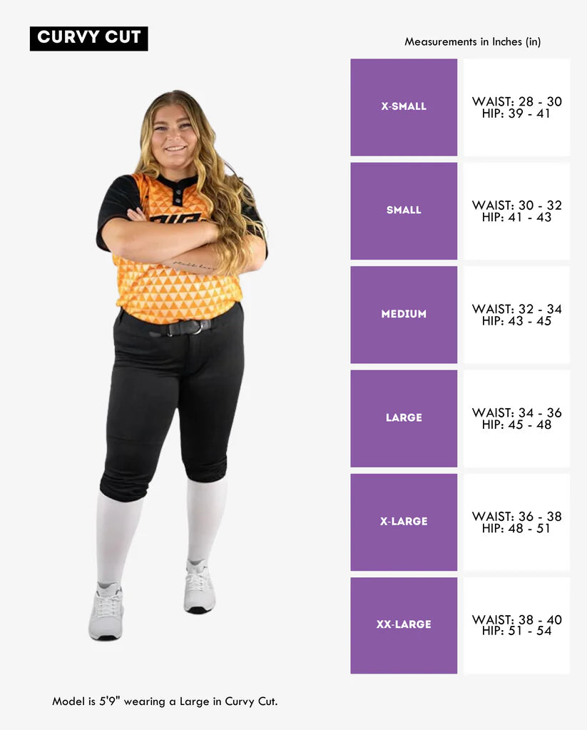 RIP-IT Women's Revolution Softball Pants - Curvy Cut Softball Pants & Shorts