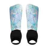 Girls' Cut Soccer Shin Guards - Holographic Soccer Shin Guards Youth