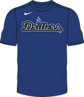 Nike Tulsa Drillers Adult Cotton T-Shirt Fan Gear MiLB Tulsa Drillers