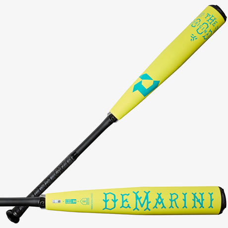 2025 Demarini Shock Factor The Goods -3 BBCOR Baseball Bat Neon Yellow Baseball Bats All