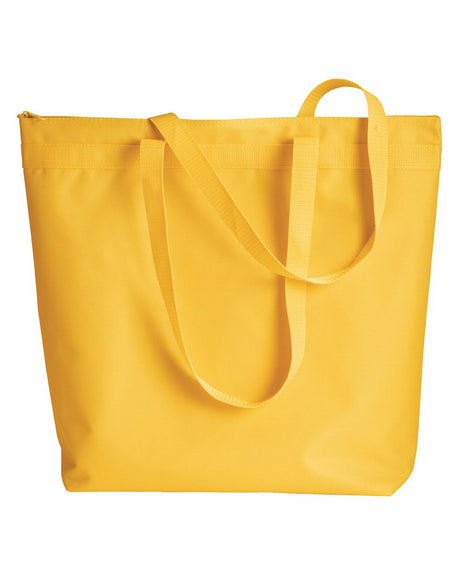 Liberty Bags Recycled Zipper Tote Unisex Accessories Bags & Backpacks