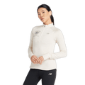 New Balance Women's United Airlines Half Heat Grid Half Zip Womens Apparel Sweatshirts & Fleece