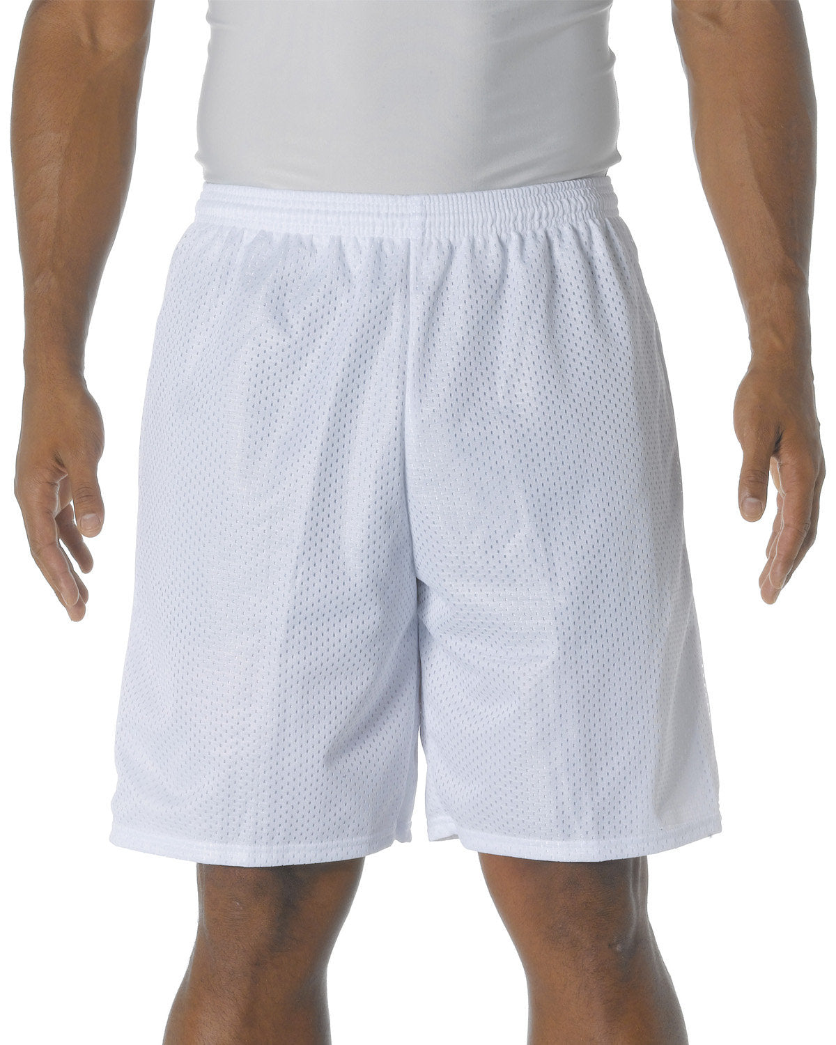 A4 Men's Sprint 9" Lined Tricot Mesh Shorts
