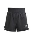 adidas Women's Pacer Training 3-Stripes High-Rise Shorts Womens Apparel Shorts