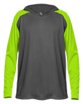 Badger Breakout Youth Hood Tee Youth Apparel Sweatshirts & Fleece