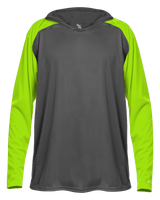 Badger Breakout Youth Hood Tee Youth Apparel Sweatshirts & Fleece