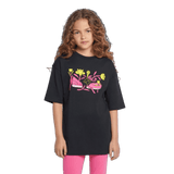 New Balance Youth Girl's CDL Floral Shoe Graphic T-Shirt Youth Apparel Shirts & Tops