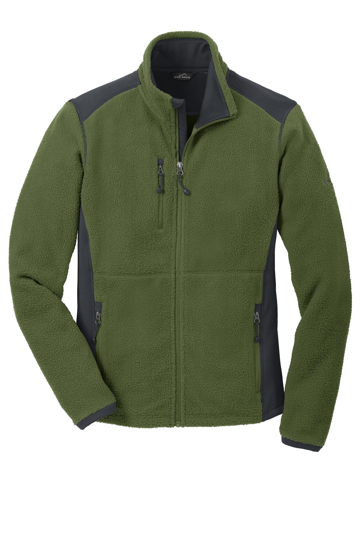 Eddie Bauer Men's Full-Zip Sherpa Fleece Jacket. EB232 Eddie Bauer