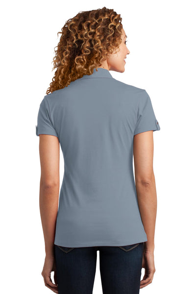District Made Women's Double Pocket Polo. DM433