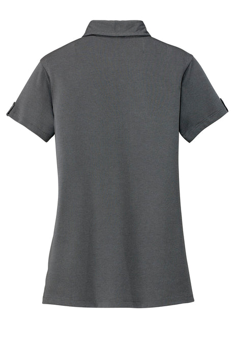 District Made Women's Double Pocket Polo. DM433 District