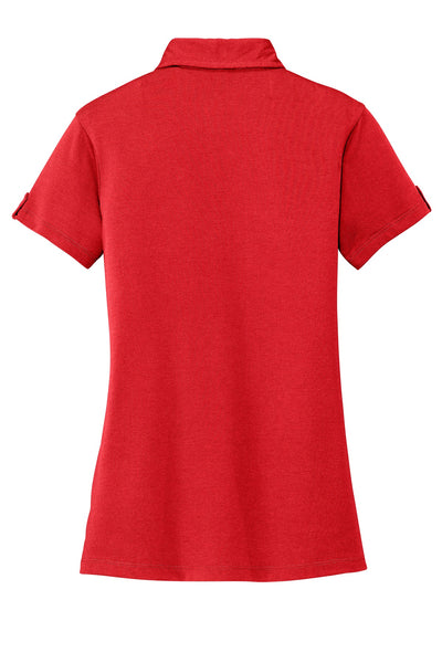 District Made Women's Double Pocket Polo. DM433