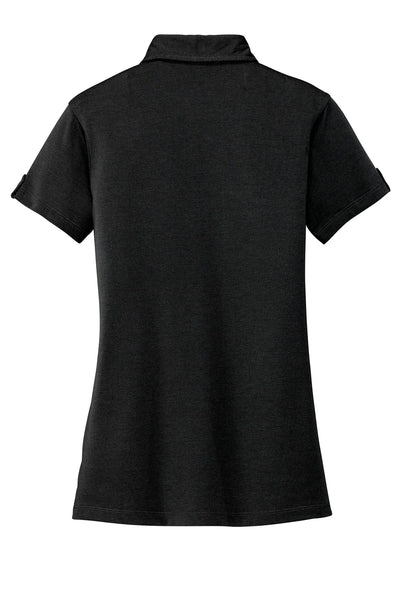 District Made Women's Double Pocket Polo. DM433