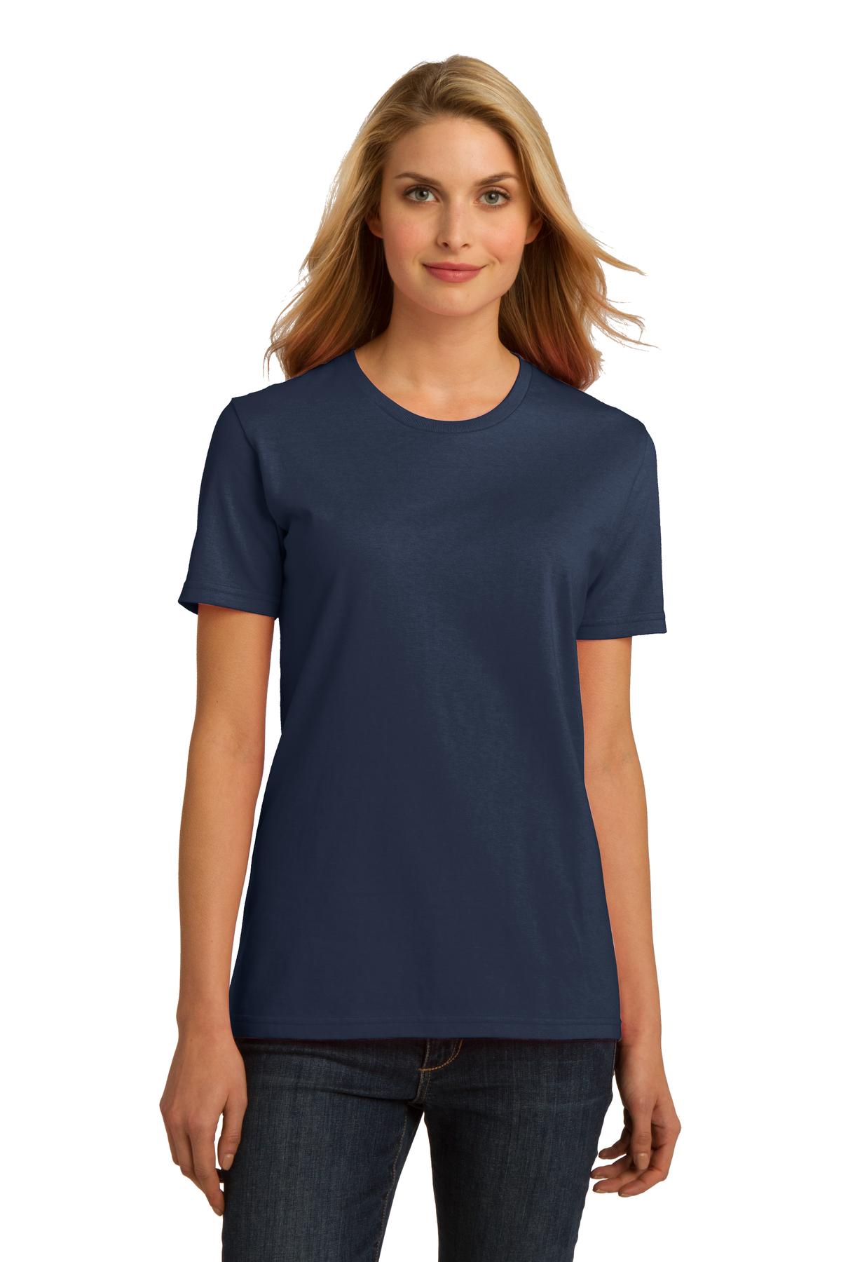 Port & Company Ladies Essential 100% Organic Ring Spun Cotton T-Shirt. LPC150ORG Port & Company