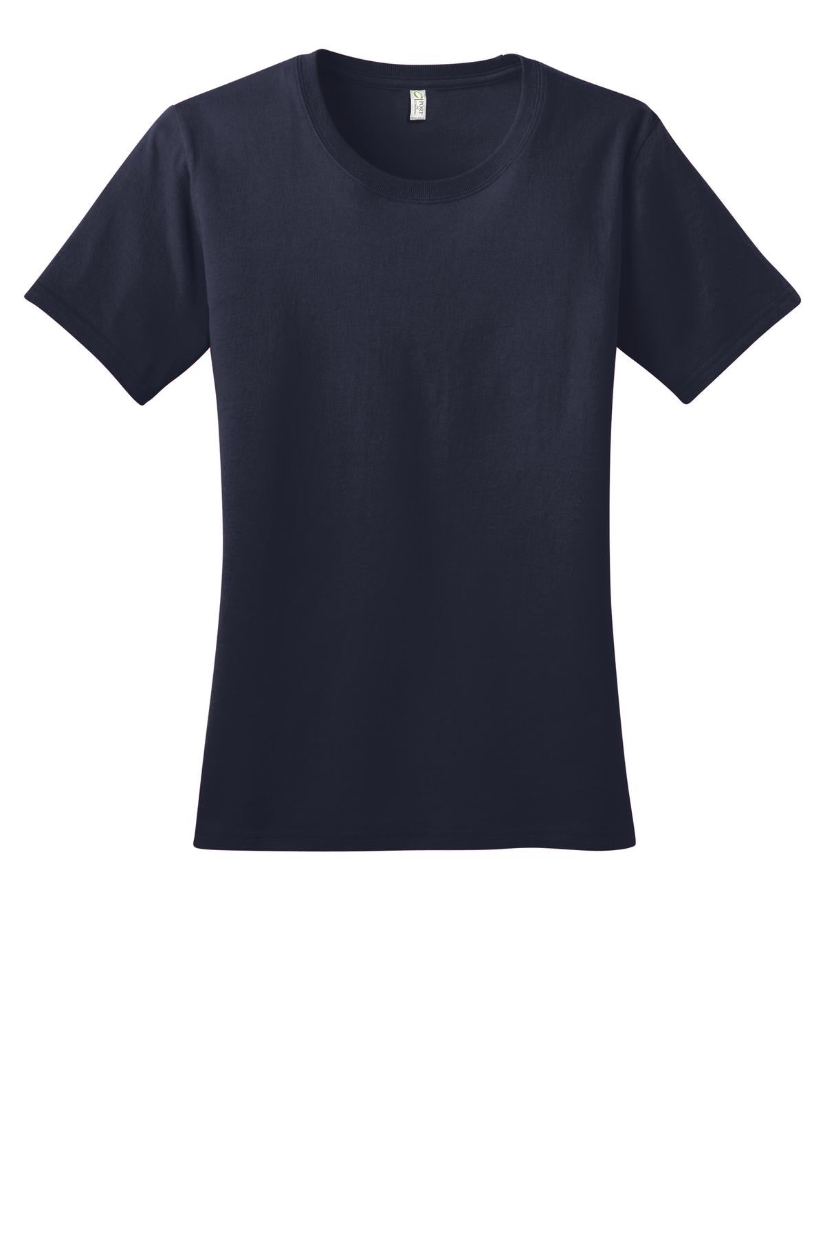 Port & Company Ladies Essential 100% Organic Ring Spun Cotton T-Shirt. LPC150ORG Port & Company