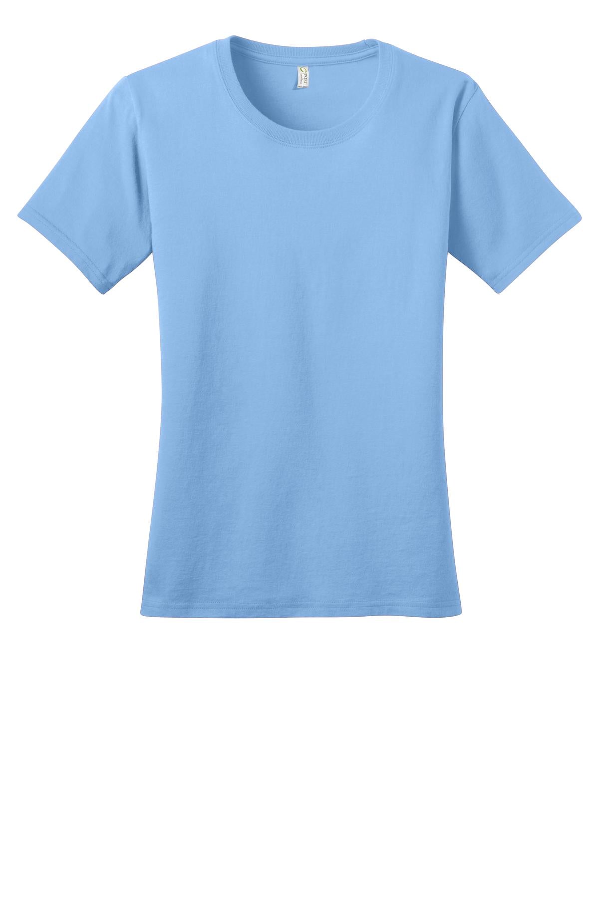 Port & Company Ladies Essential 100% Organic Ring Spun Cotton T-Shirt. LPC150ORG Port & Company