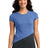 District Juniors Tri-Blend Pieced Crewneck Tee. DT243 District