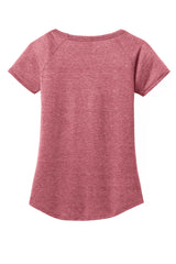 District Made Ladies Tri-Blend Scoop Tee. DM443 District