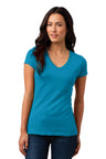 District Juniors Soft Wash V-Neck Tee. DT4501 District