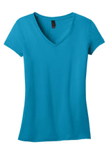 District Juniors Soft Wash V-Neck Tee. DT4501 District