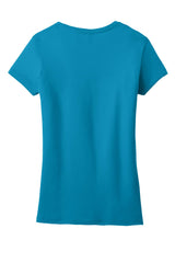 District Juniors Soft Wash V-Neck Tee. DT4501 District
