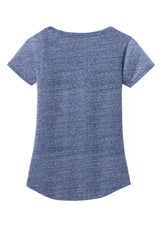 District Made Ladies Tri-Blend Scoop Tee. DM443 District