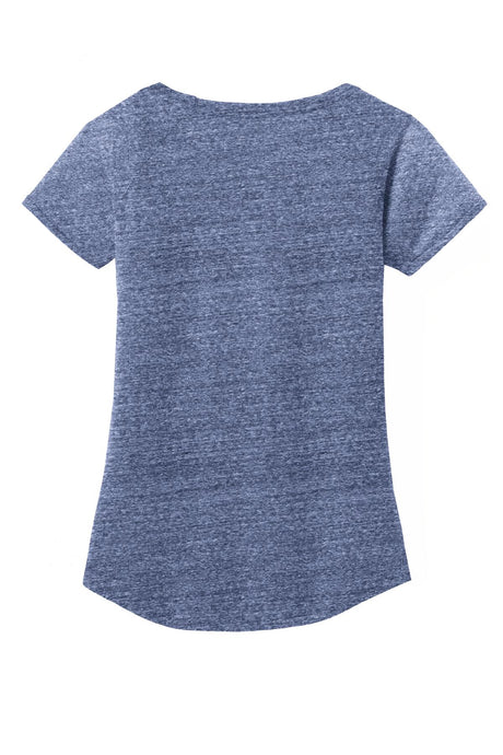 District Made Ladies Tri-Blend Scoop Tee. DM443 District
