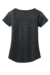 District Made Ladies Tri-Blend Scoop Tee. DM443 District