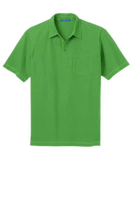 Port Authority Men's Modern Stain-Resistant Pocket Polo. K559 Mens Apparel Shirts & Tops