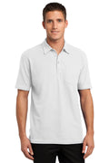 Port Authority Men's Modern Stain-Resistant Pocket Polo. K559 Mens Apparel Shirts & Tops