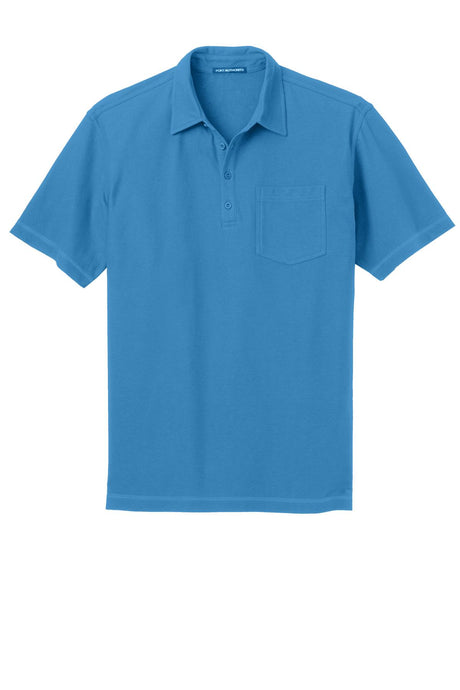 Port Authority Men's Modern Stain-Resistant Pocket Polo. K559 Mens Apparel Shirts & Tops