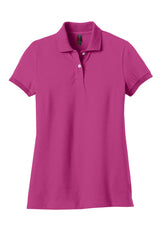 District Made Ladies Stretch Pique Polo. DM425 District