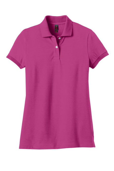 District Made Ladies Stretch Pique Polo. DM425 District