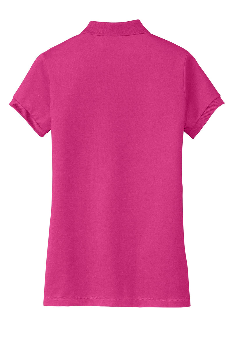 District Made Ladies Stretch Pique Polo. DM425