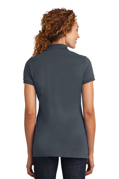 District Made Ladies Stretch Pique Polo. DM425