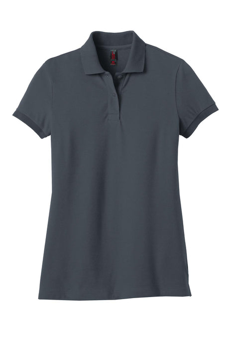 District Made Ladies Stretch Pique Polo. DM425 District