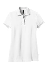 District Made Ladies Stretch Pique Polo. DM425 District