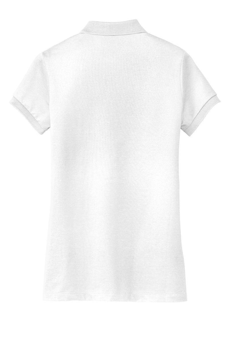 District Made Ladies Stretch Pique Polo. DM425
