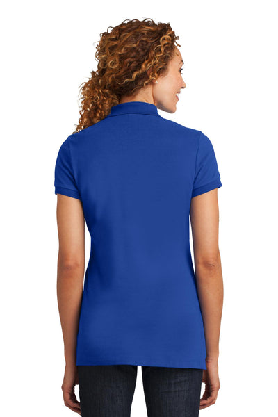District Made Ladies Stretch Pique Polo. DM425