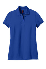 District Made Ladies Stretch Pique Polo. DM425 District